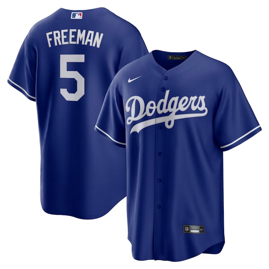 Los Angeles Dodgers Freddie Freeman Nike Alternate Royal Blue