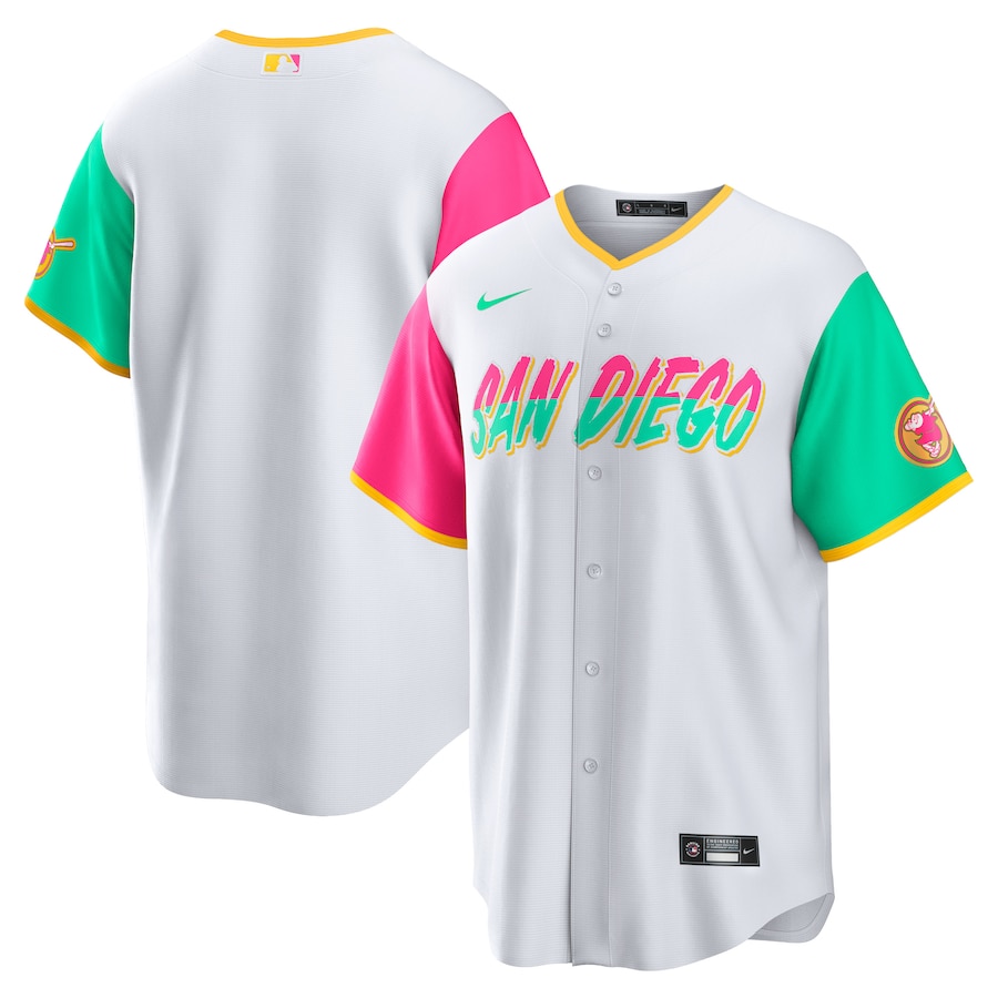 San Diego Padres Nike White City Connect Jersey