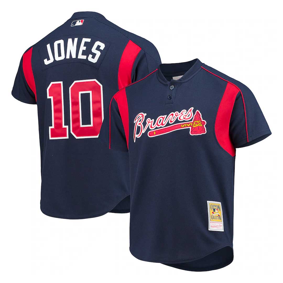 ウェア Jersey Tee BRAVES MLB Own the Atlanta heat in this New Era moisture wicking tee