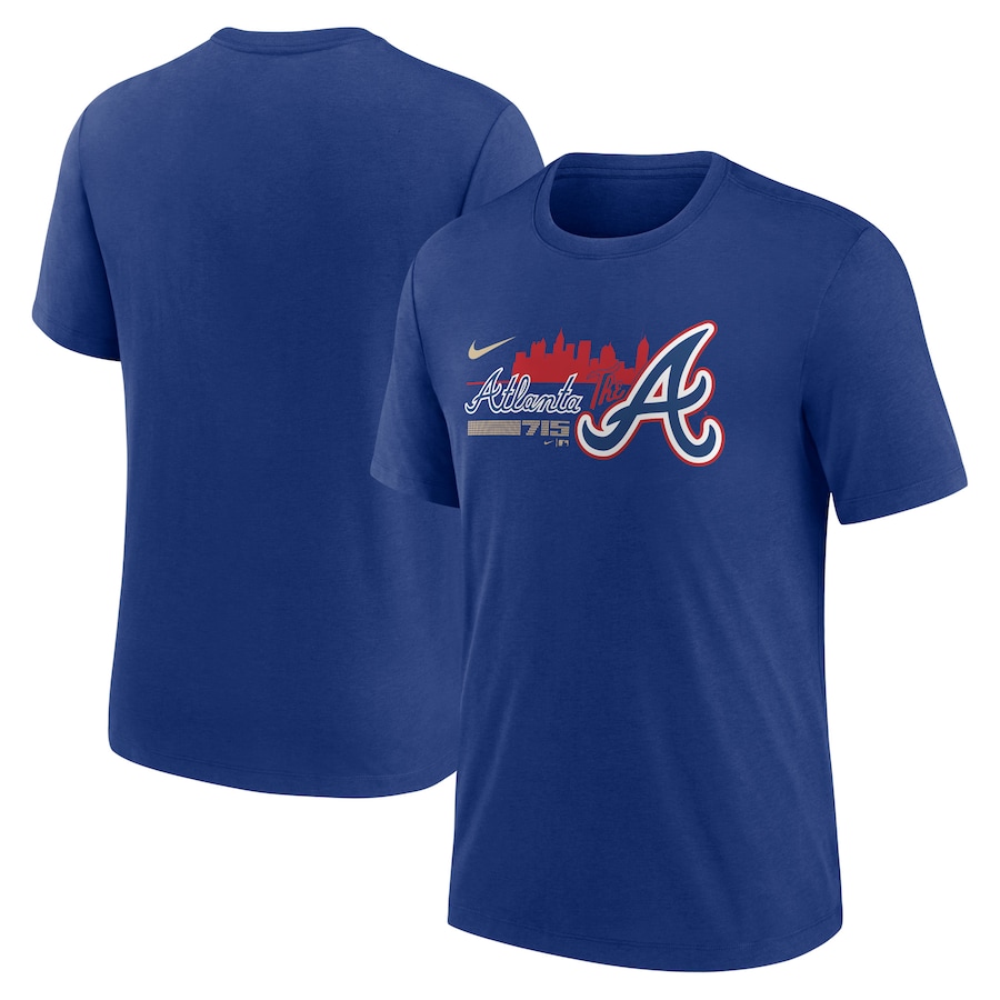 Atlanta Braves Nike Royal 2023 City Connect Shirt