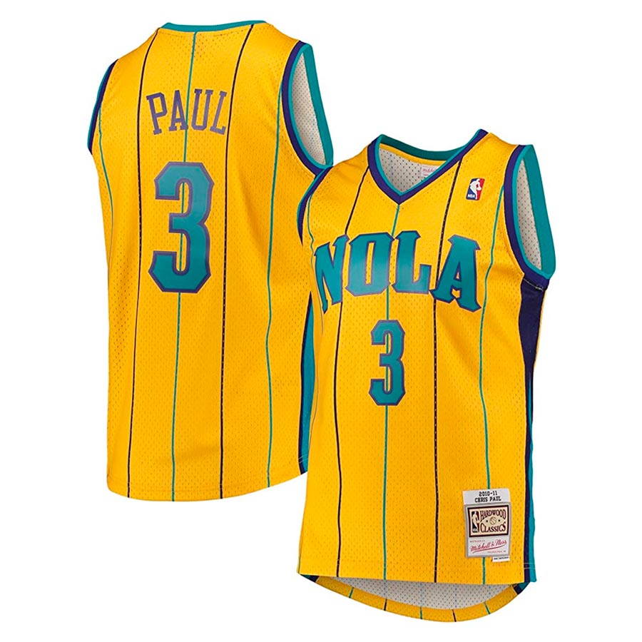 Youth New Orleans Hornets Chris Paul Mitchell & Ness 2010-11