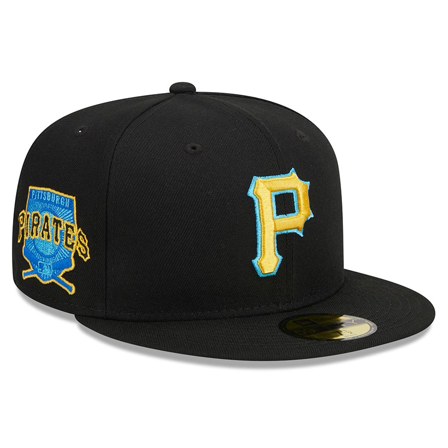 Pittsburgh Pirates Fathers Day 2023 On Field Teal Blue UV New Era 59FIFTY Fitted Hat