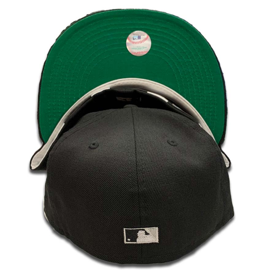 Chicago White Sox Black Plane Jane Green UV 59FIFTY Fitted Hat