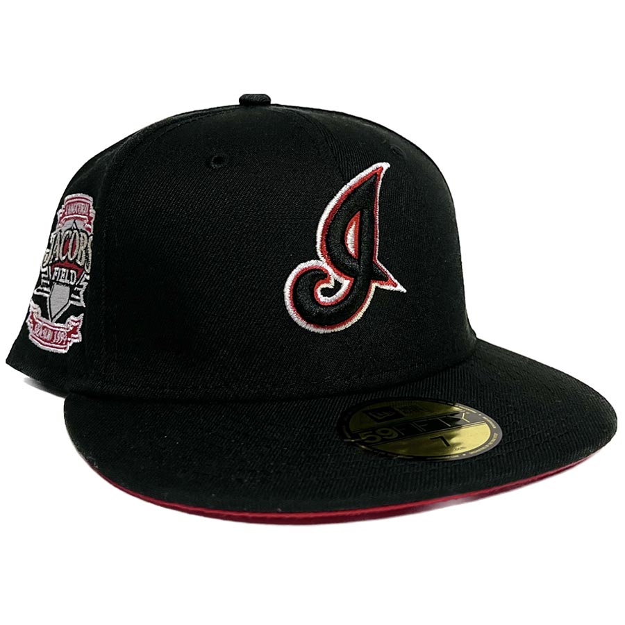 Cleveland Indians 59FIFTY 、 7 1/4 ブラック Cleveland Indians 59FIFTY 、 7 1/4 ブラック Cleveland