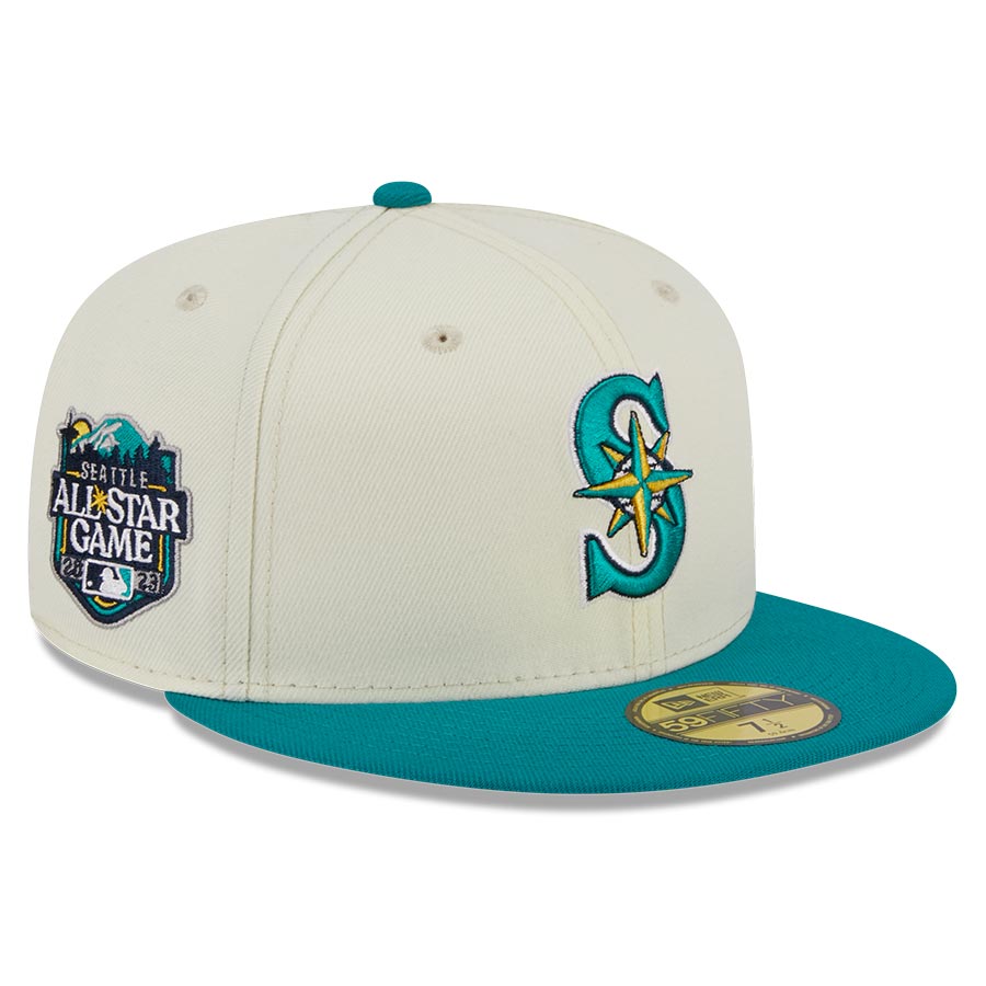 Seattle Mariners Chrome Two Tone 2023 ASG Patch Black UV New