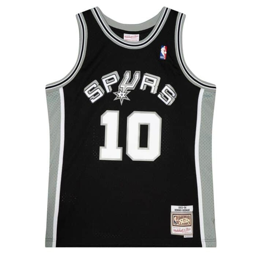 San Antonio Spurs Dennis Rodman Mitchell & Ness Black 1993-94