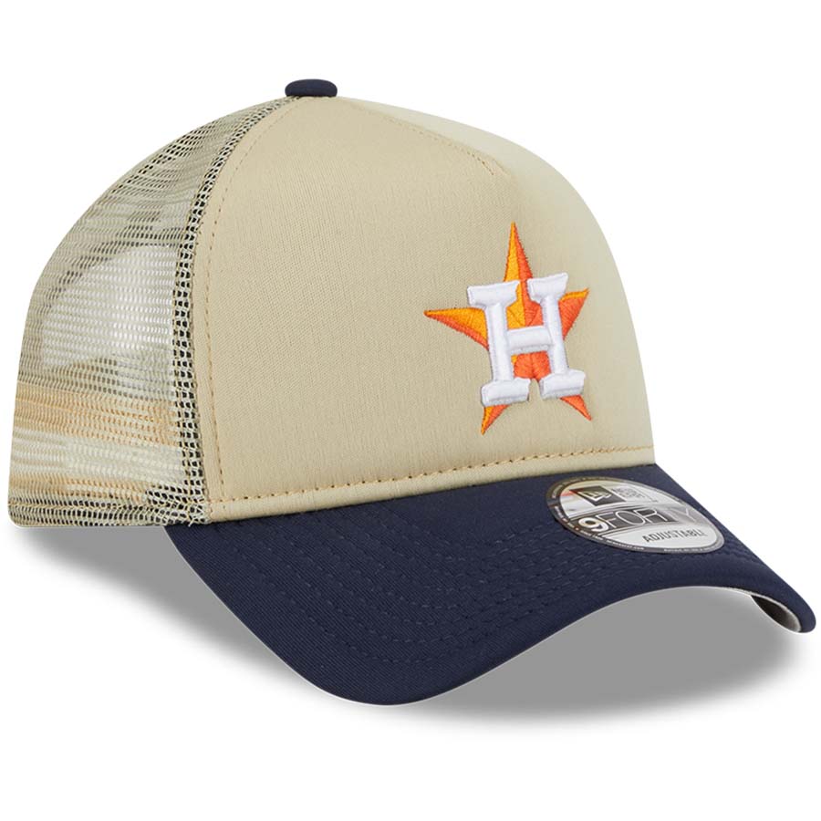 【US限定】New Era 9FORTY A-frame MLB Houston Astros NEW ERA 9FORTY A-FRAME HOUSTON ASTROS TWO TONE / GREY UV