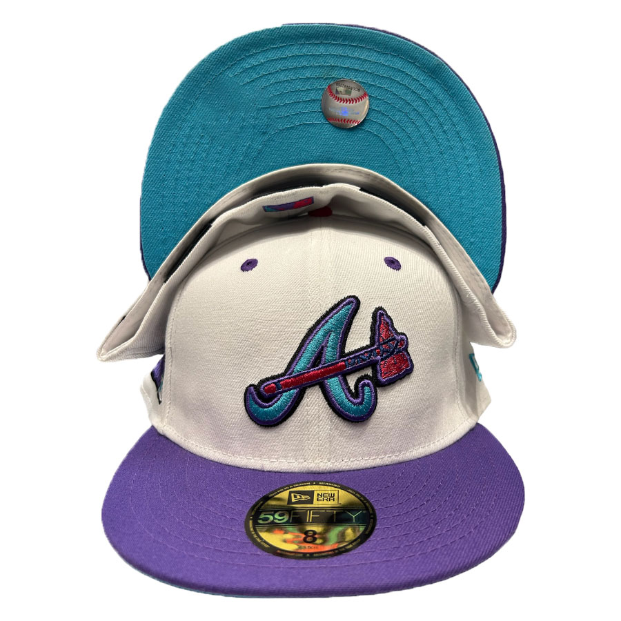 Atlanta Braves Two Tone 2000 ASG Patch Blue UV New Era 59FIFTY Fitted Hat