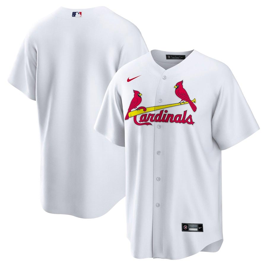 St. Louis Cardinals Nike White Home Blank Jersey