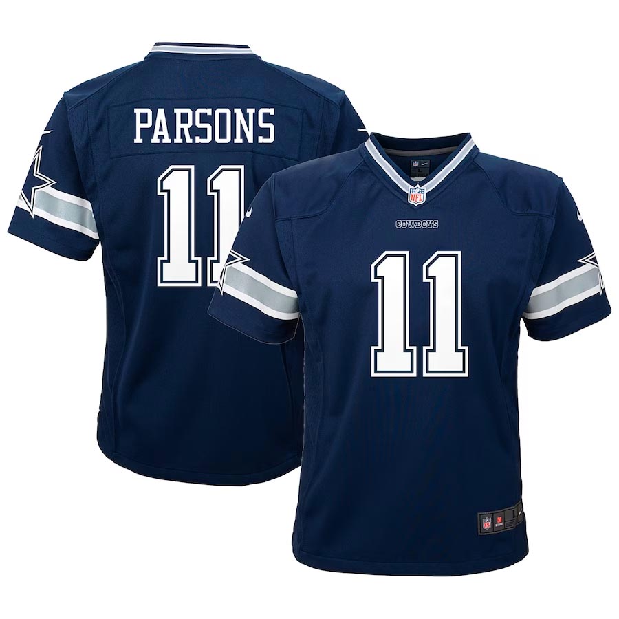 Toddler Dallas Cowboys Micah Parsons Nike Navy Game Jersey | Pro