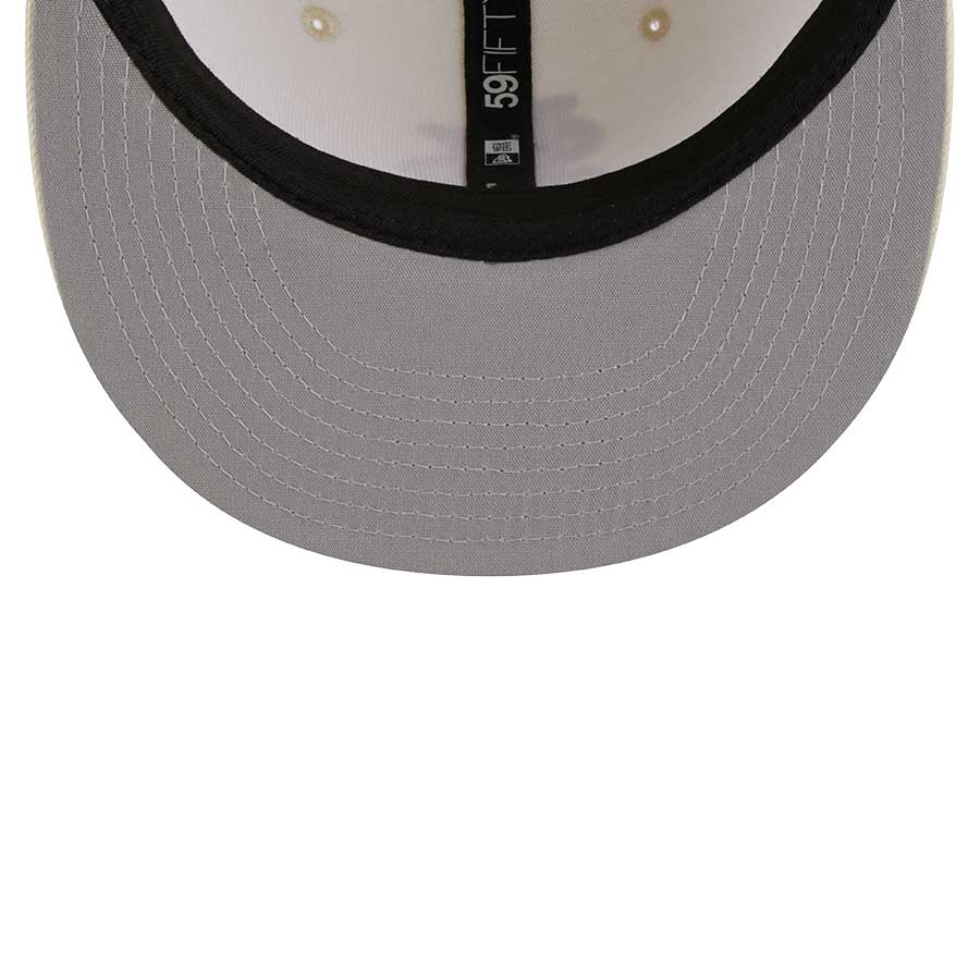 St. Louis Cardinals All Spring Cream Basic STL Gray UV New Era 59FIFTY Fitted Hat