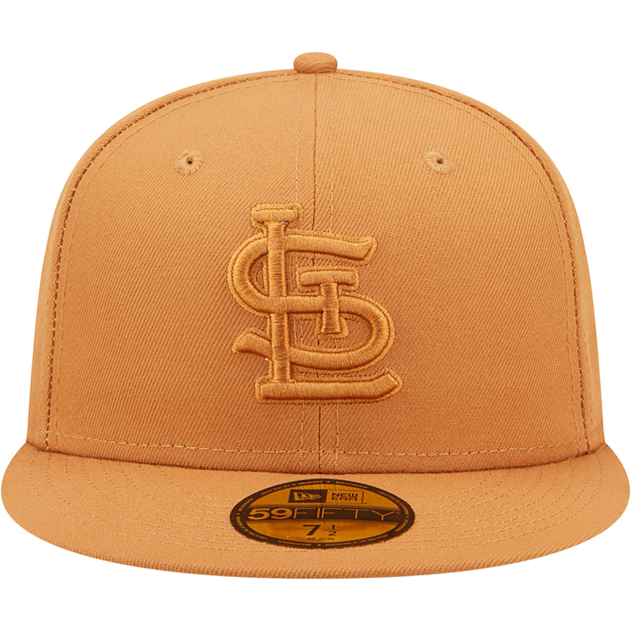 St. Louis Cardinals All Gold Basic STL Gray UV New Era 59FIFTY Fitted Hat