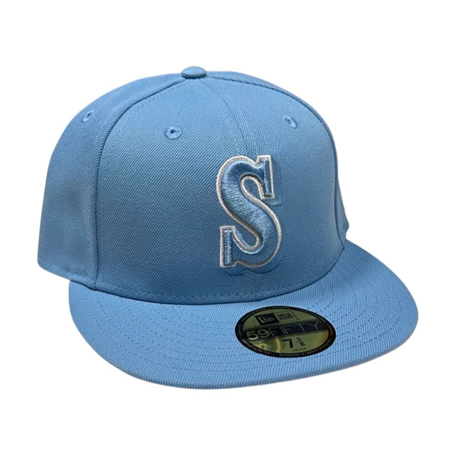 【海外限定】NEW ERA 59FIFTY Seattle Mariners Stone/Sky Blue a94e77fb996487ccbbcaaa588c58f2