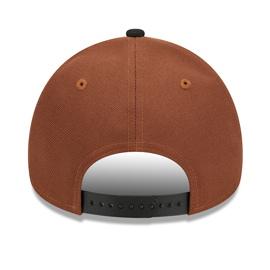 Arizona Diamondbacks Brown Harvest 2001 WS Patch 9FORTY New Era Adjustable Hat