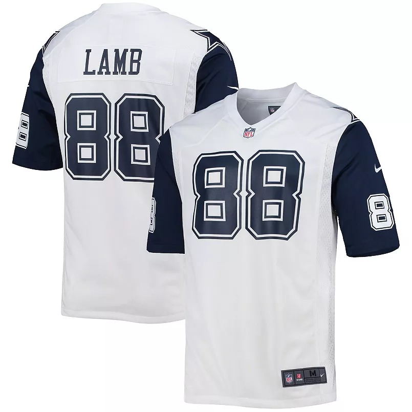 Dallas Cowboys CeeDee Lamb Alternate White Nike Game Jersey | Pro