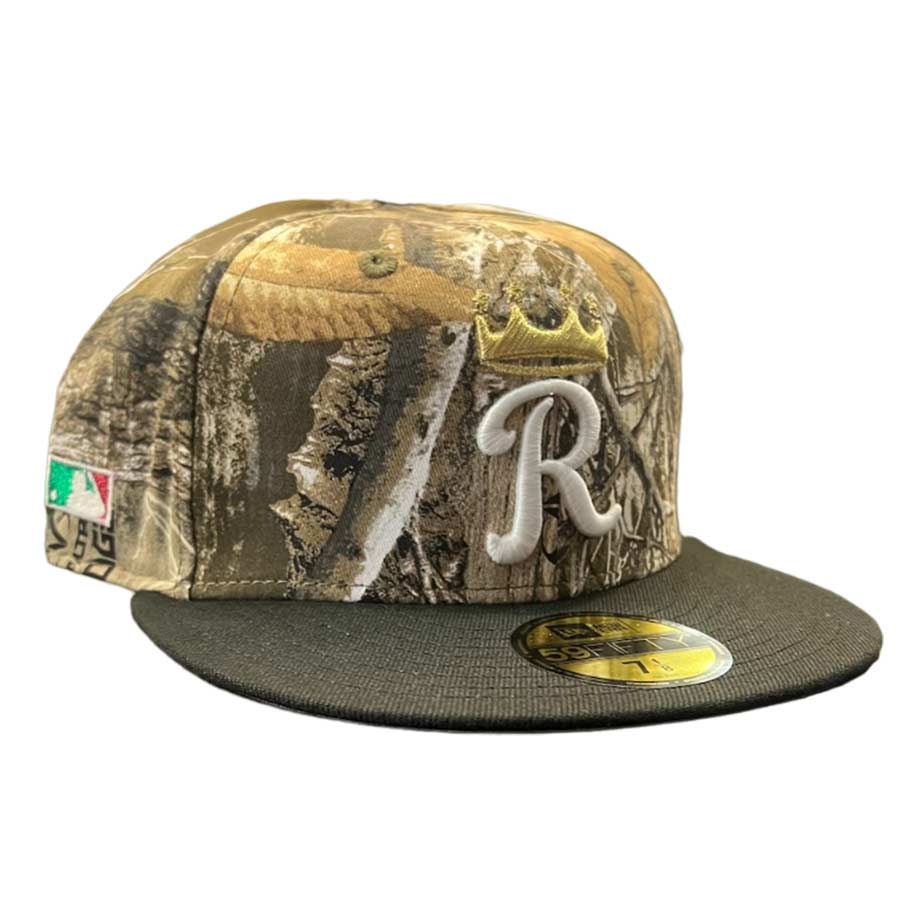 Kansas City Royals Real Tree Raza New Era 59FIFTY Fitted Hat