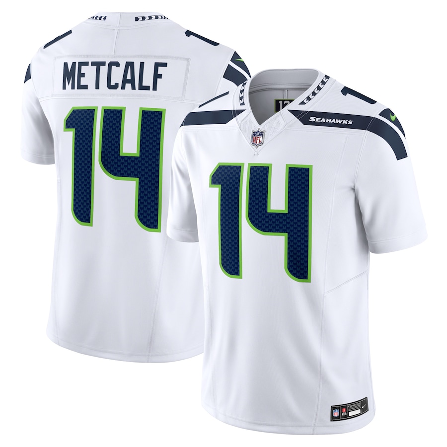 ユニフォーム Seattle Seahawks NFL Jersey DK Metcalf Seattle Seahawks DK Metcalf White Nike Vapor F.U.S.E Limited