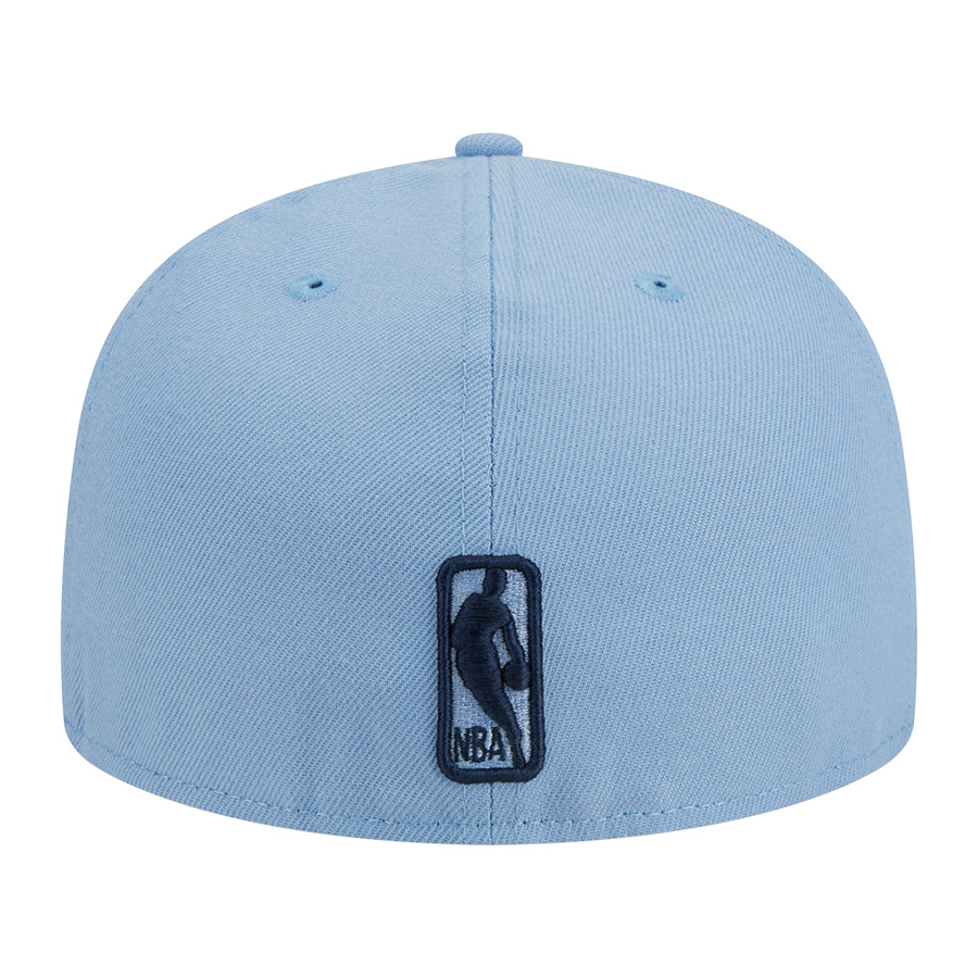 Memphis Grizzlies Light Blue Big Arch Text NBA New Era 59FIFTY Fitted Hat