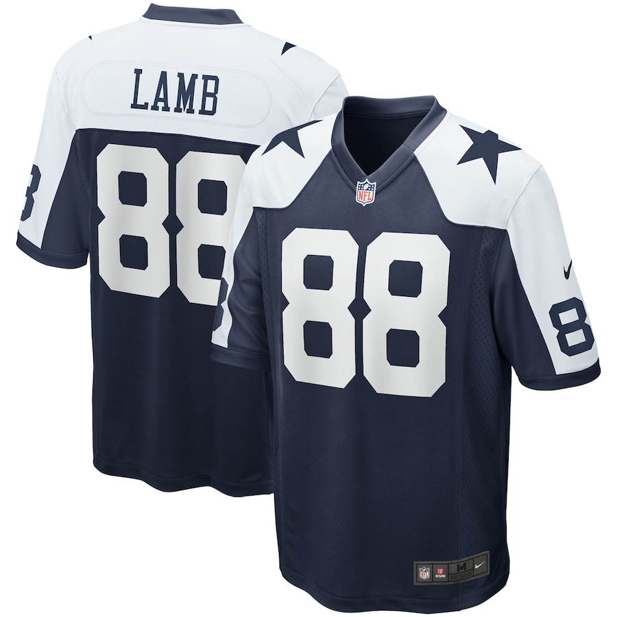 Dallas Cowboys CeeDee Lamb Navy Alternate Nike Game Jersey | Pro
