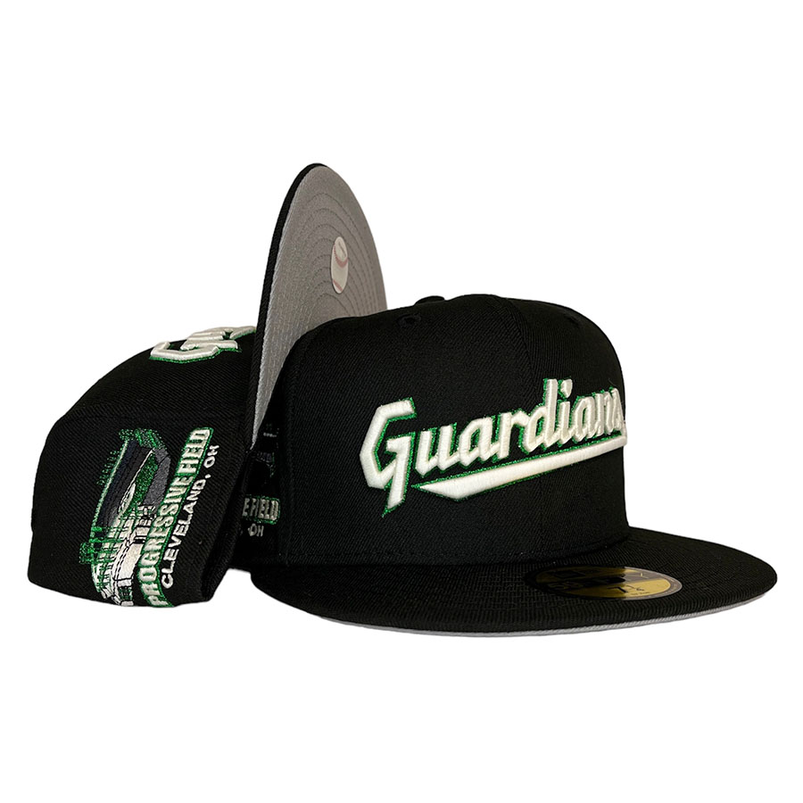 Cleveland Guardians Black Glow In The Dark Progressive Field Patch
