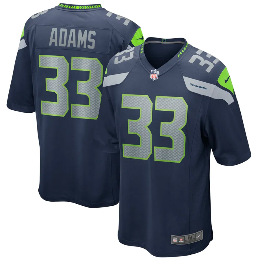 Youth Seattle Seahawks Jamal Adams Navy Game Jersey