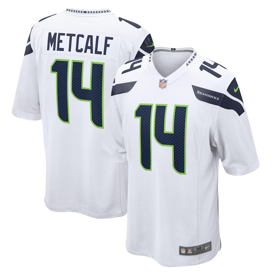 Seattle Seahawks DK Metcalf White Nike Game Jersey | Pro Image Sports