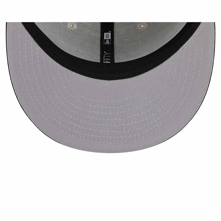 Los Angeles Dodgers Two Tone Stone 50th Anniversary Patch Gray UV New Era 59FIFTY Fitted Hat