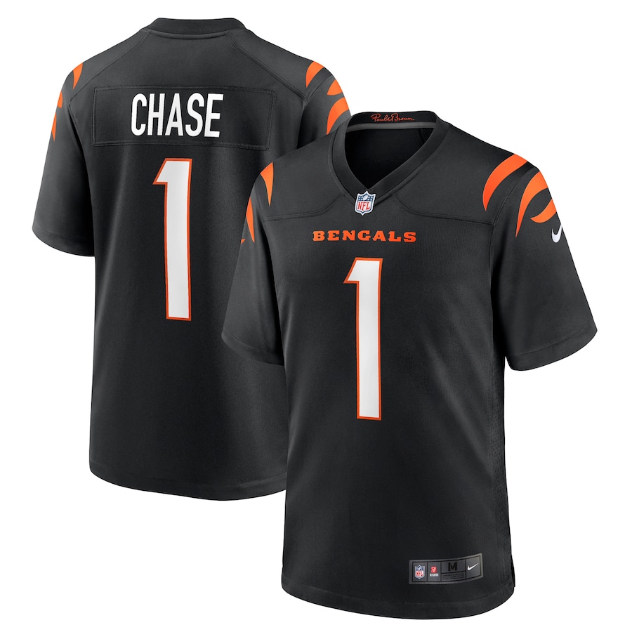 Cincinnati Bengals Ja'Marr Chase Black Nike Game Jersey | Pro