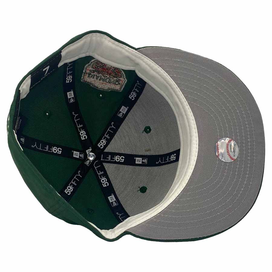 Arizona Diamondbacks Green Pressure Pack 1998 Inaugural Season Patch Gray UV New Era 59Fifty Fitted Hat