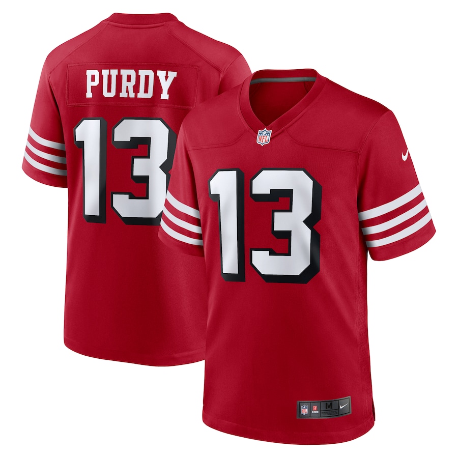 Purdy Skin 5個セット San Francisco 49ers Brock Purdy Alternate Scarlet Red Nike Game