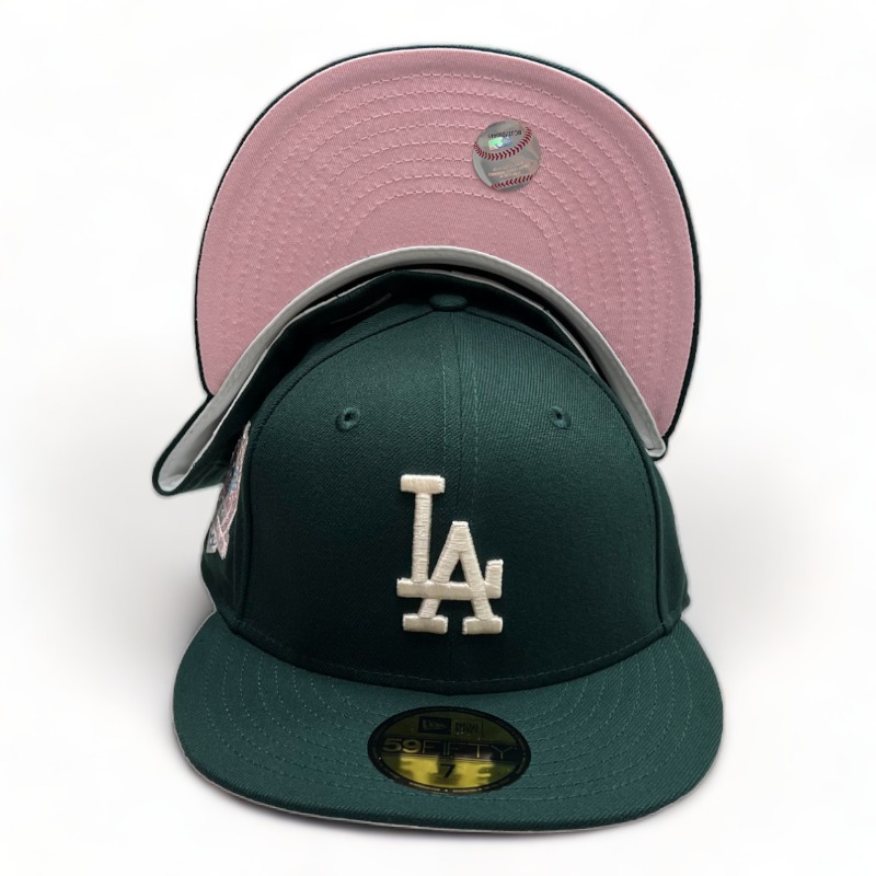 Los Angeles Dodgers Dark Green 60th Aniv Patch Pink UV New  display picture 1