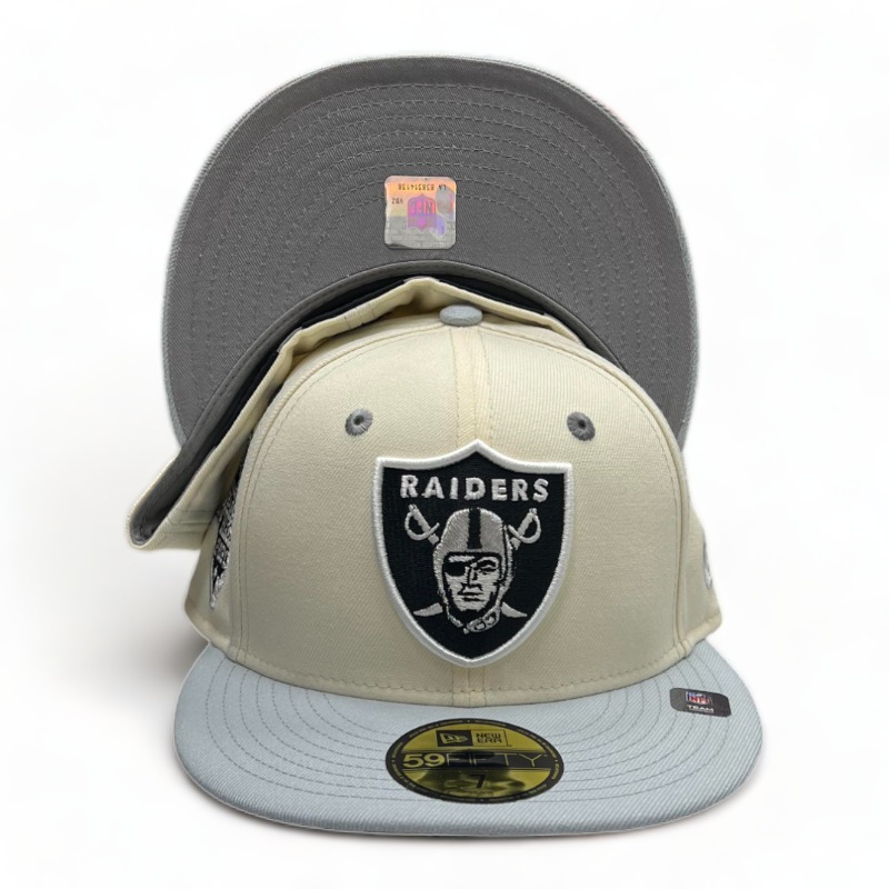 Las Vegas Raiders Sox Chrome Pro Image Exclusive NFL New Era 59FIFTY Fitted Hat