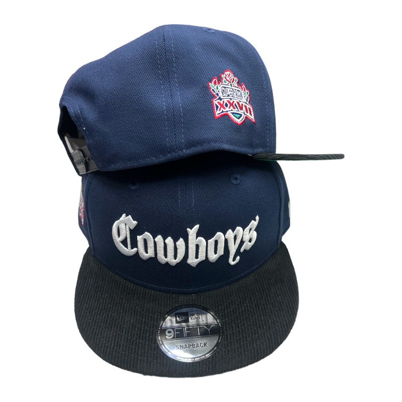 【海外限定】New Era 59FIFTY Dallas Cowboys 50th Black Script Exclusive New Era 59Fifty Dallas Cowboys Script Corduroy Hat