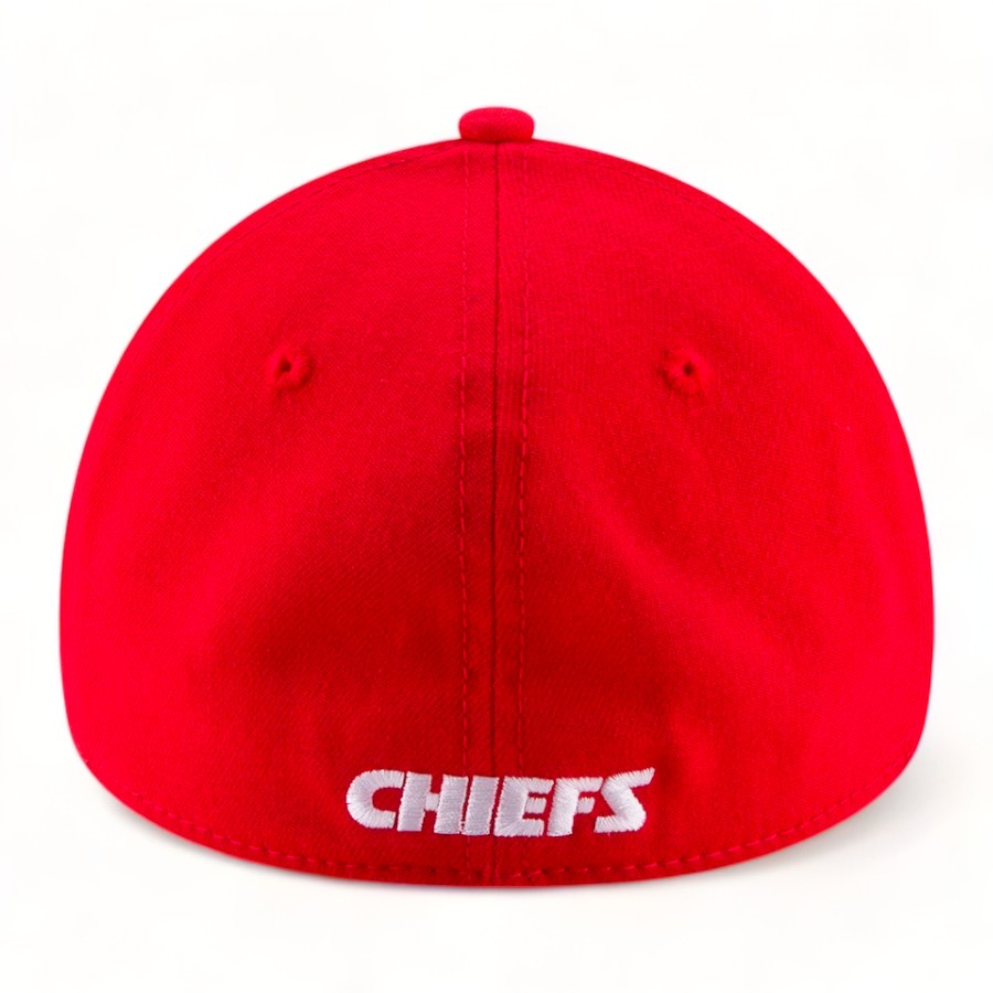 Kansas City Chiefs Red Super Bowl LVIII Side Patch New Era 39THIRTY Flex Fit Hat