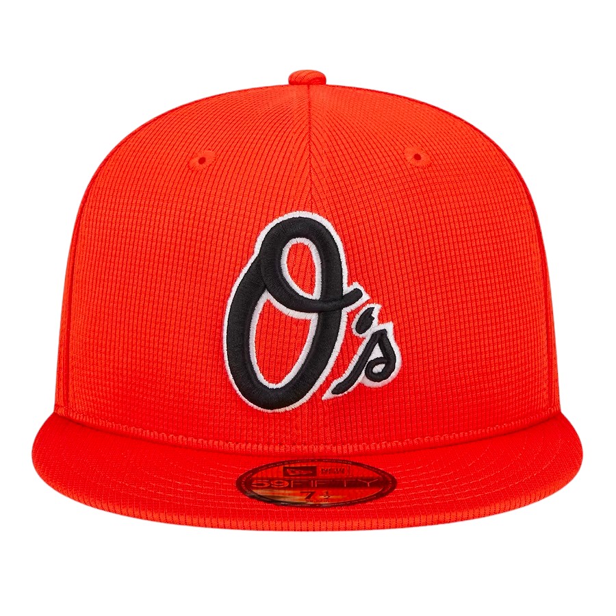 Baltimore Orioles Orange 2024 Spring Training Patch New Era 59FIFTY Fitted Hat