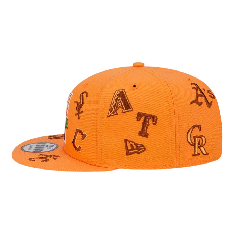 MLB Arizona Spring Training Orange Cactus League Teams New Era 9FIFTY Snapback Hat