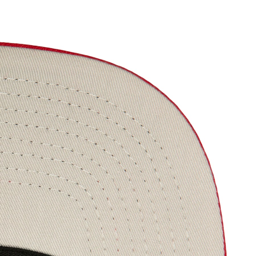 Detroit Red Wings 2002 Stanley Cup Patch Mitchell & Ness NHL Dynasty Fitted Hat