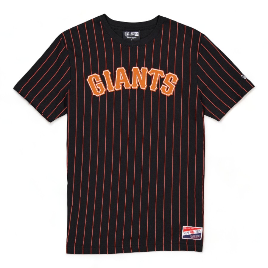 売れ筋商品|||ニューエラ カットソー トップス レディース Women's Orange San Francisco Giants 2025 City Connect Boxy Pinstripe T-Shirt Orange Women's San Francisco Giants New Era Orange 2025 City