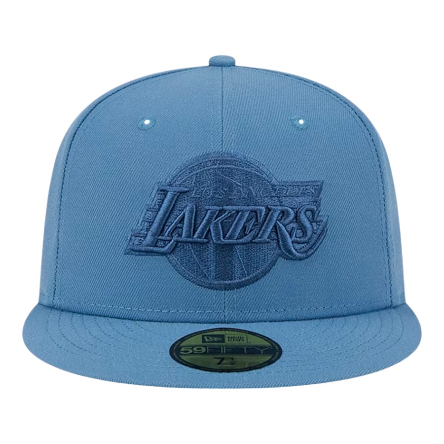 Los Angeles Lakers Blue Tonal Color Pack New Era 59FIFTY Fitted Hat