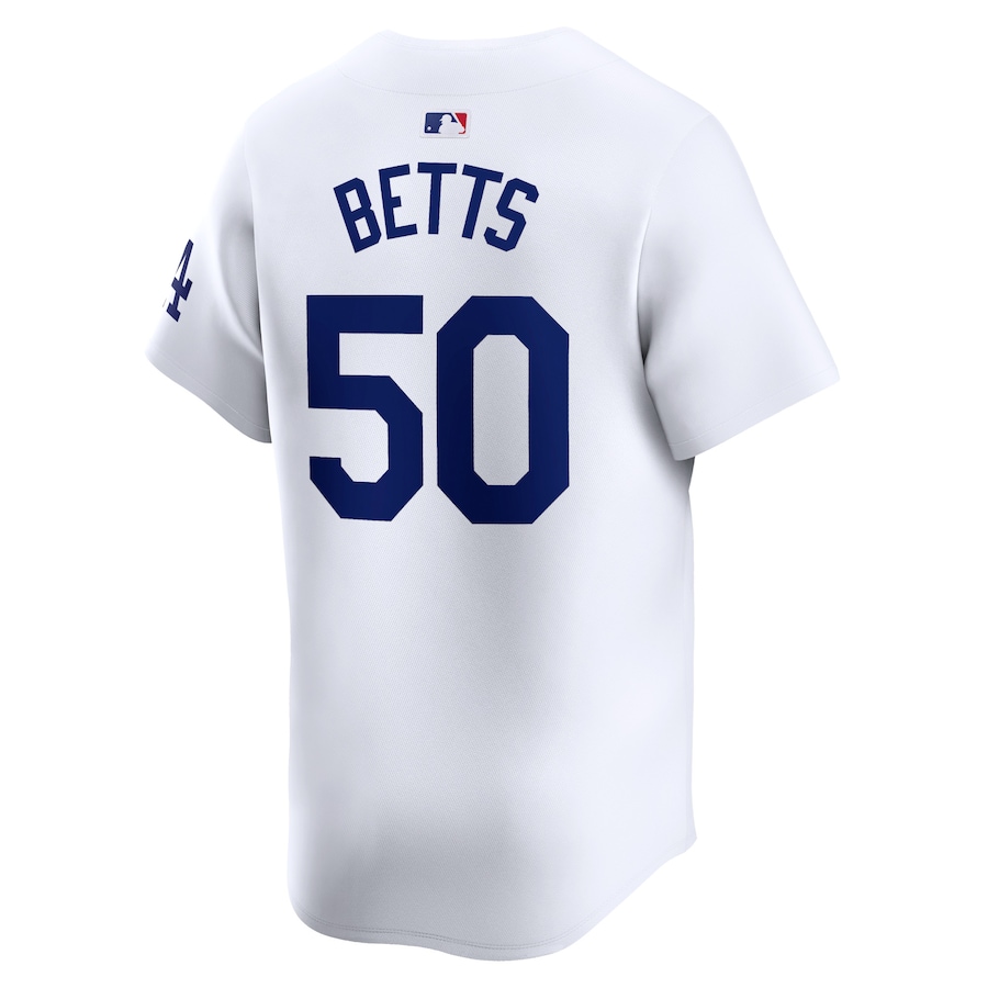 Los Angeles Dodgers Mookie Betts Nike White Home Limited Player
