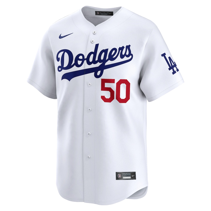 Los Angeles Dodgers Mookie Betts Nike White Home Limited Player Jersey