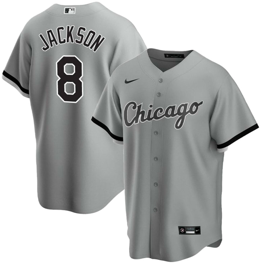 Chicago White Sox Bo Jackson Gray Road Nike Team Jersey | Pro