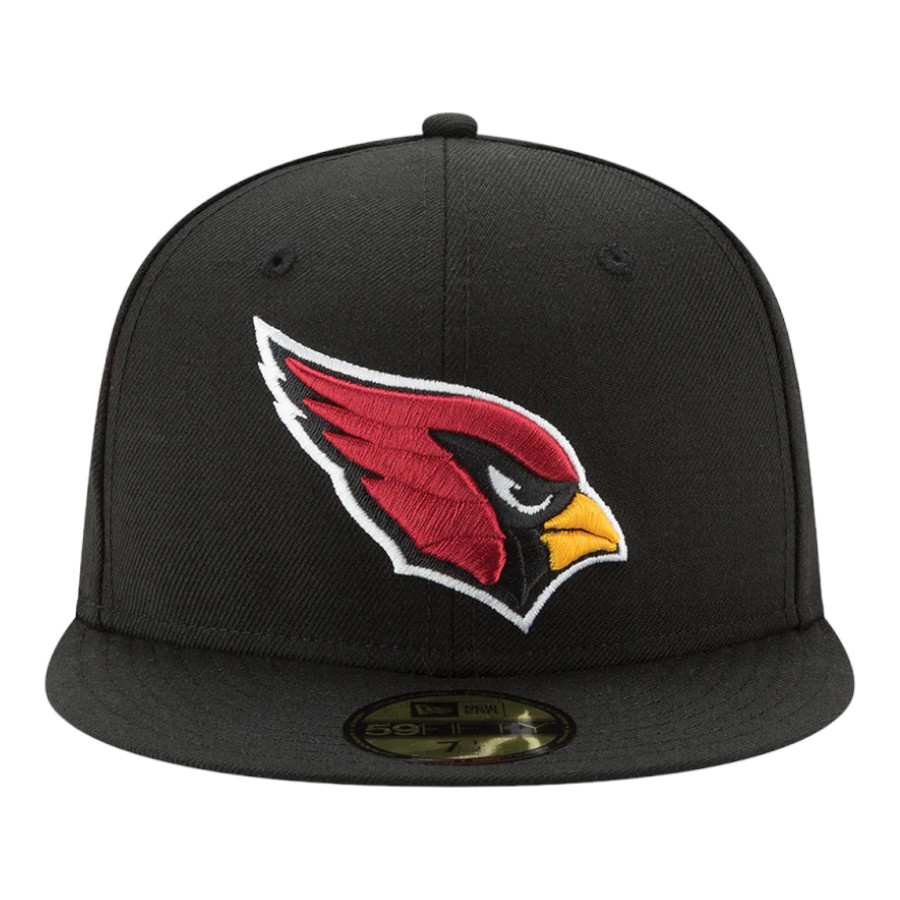 Arizona Cardinals Black Team Color Basic New Era 59FIFTY Fitted Hat
