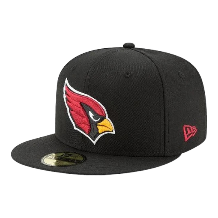 Arizona Cardinals Black Team Color Basic New Era 59FIFTY Fitted 