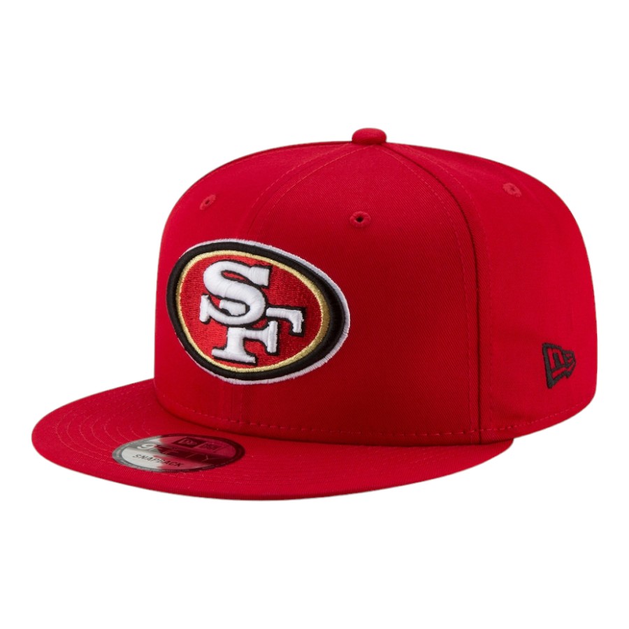 San Francisco 49ers Red Team Color Basic New Era 9FIFTY Snapback Hat