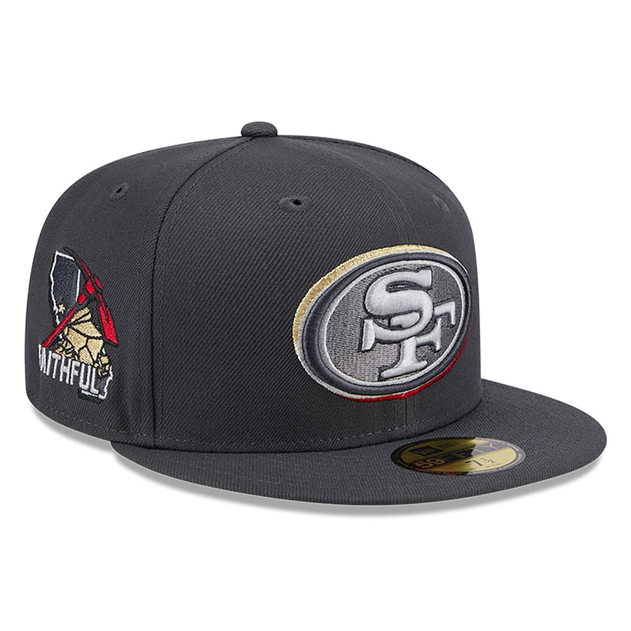 San Francisco 49ers Graphite On Stage Official 2024 NFL Draft On