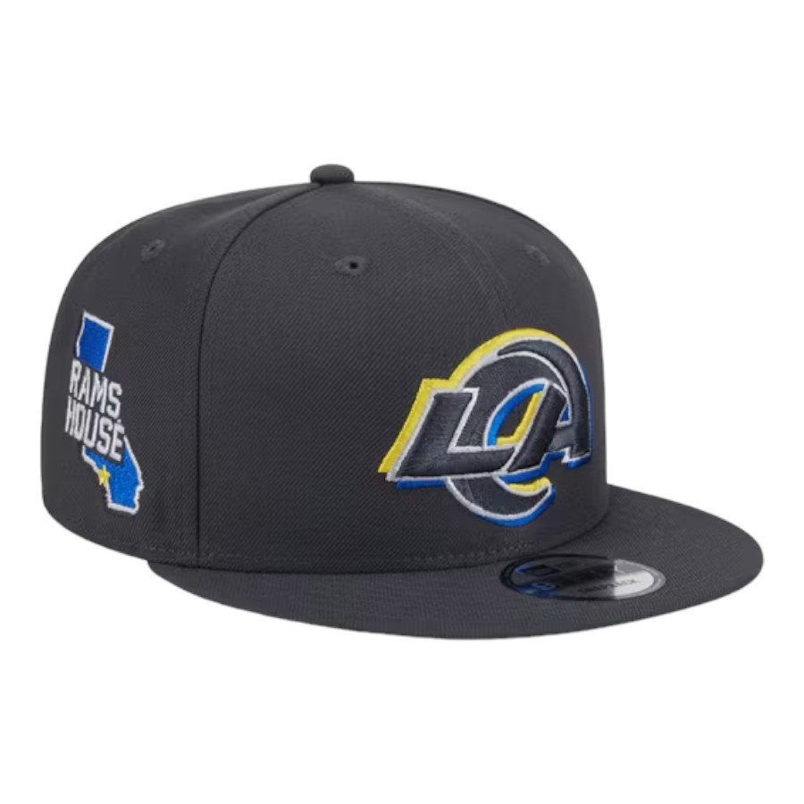 Los Angeles Rams 2024 NFL Draft 9FIFTY Snapback Hat | Pro Image Sports
