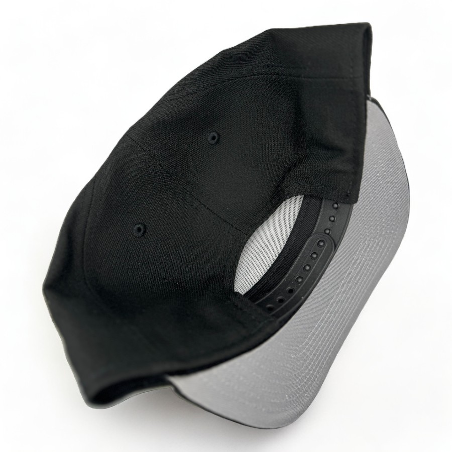 St. Louis Cardinals Black White Logo New Era A-Frame 9FORTY Snapback Hat