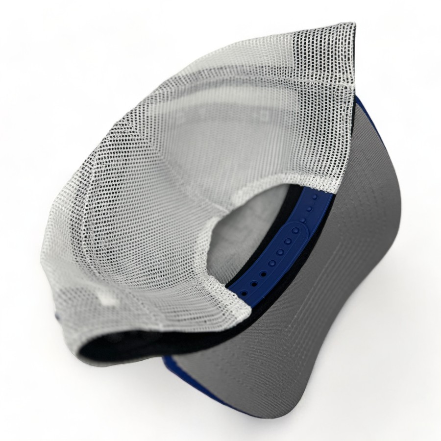 University of Kentucky Wildcats Blue Front White Mesh New Era A-Frame 9FORTY Snapback Hat