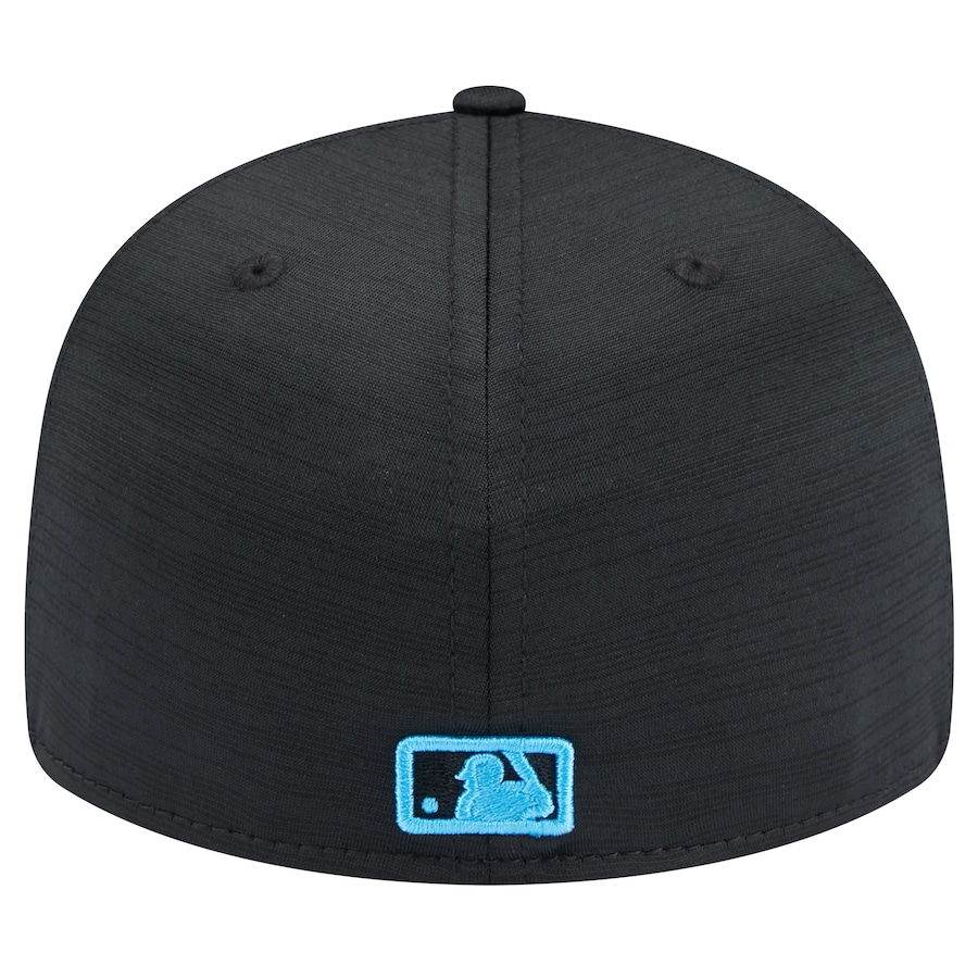 Miami Marlins Black Clubhouse Low Profile New Era 59FIFTY Fitted Hat